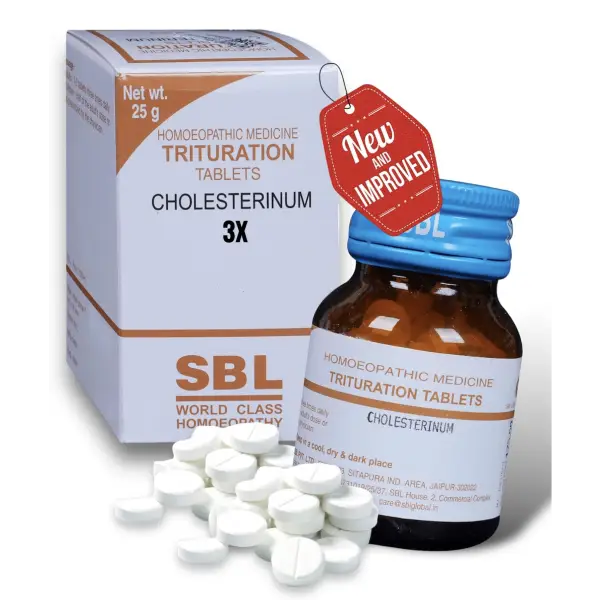 SBL Cholesterinum Trituration Tablet 3X